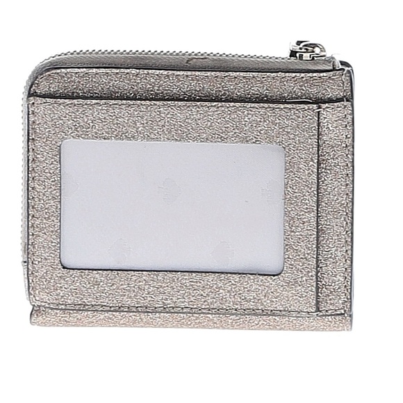 Kate Spade Gold Bid-fold Glitter Wallet - Picture 2 of 12